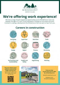 Work experience opportunities at Mindenhurst